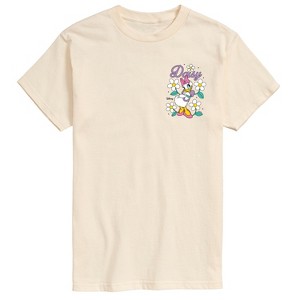 Men's - Disney - Daisy Flowers Short Sleeve Graphic T-Shirt - 1 of 2