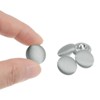 Unique Bargains Blouses Sweater Round Aluminum Cotton Fabric Cloth Covered Buttons 10 Pcs - 4 of 4
