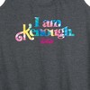 Women's - Barbie - I Am Kenough Tie Dye Full Graphic Racerback Tank - 2 of 4