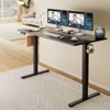 Sweetcrispy 63 Inches Electric Standing Desk with Memory Preset and T - Shaped Metal Bracket - Ergonomic Height Adjustable Desk for Home Office - 4 of 4