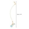 Unique Bargains Pearl Chain Bow Water Cup Pendant 1 Pc - 2 of 4