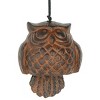 Woodstock Wind Chimes Signature Collection, Woodstock Habitats, 11'' Brown Owl Wind Bell COWL - image 3 of 4