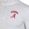 NCAA Alabama Crimson Tide Men's 1/4 Zip Light Gray Sweatshirt - image 3 of 3