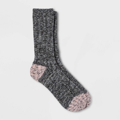 women's crew boot socks