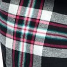 black/pink plaid