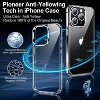 Entronix Case Compatible with iPhone 16 - [Hard Back] Thick Clear - 3 of 4