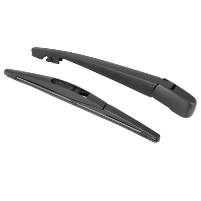 X-Autohaux Plastic Rubber Metal for Nissan Leaf 10-17 Windshield Wipers 10" Black