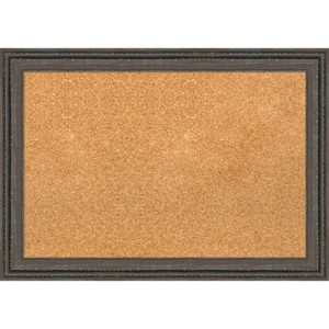 27"x19" Upcycled Wood Frame Cork Board - Amanti Art - 1 of 4
