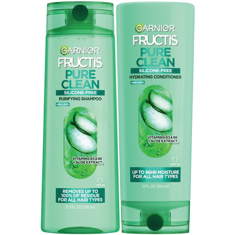 Garnier Pure Clean Everyday Shampoo and Conditioner - 25 fl oz/2pk, 5 of 7