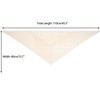 INSPIRE CHIC Women's Floral Cotton Crochet Mantilla Little Shawl Cape Head Covering Veil Scarves 1Pc - 3 of 4
