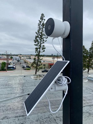 nest outdoor camera solar power