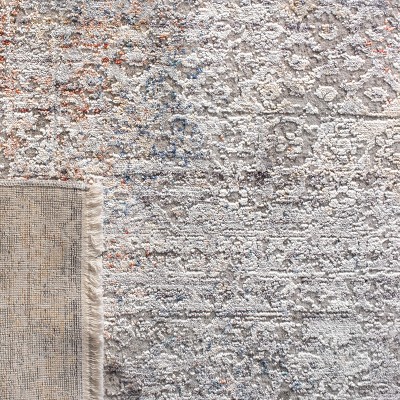 Safavieh Dream 4' x 6' Gray and Blue Hand-Knotted Wool Area Rug