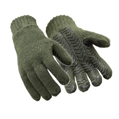 Refrigiwear Insulated Fleece Lined Hivis Super Grip Performance Work Gloves  : Target