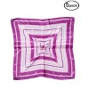 Allegra K Women's Soft Square Neck Scarves Multi Pattern Neckerchief - 2 of 4
