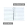 Pukka Pad Basics Subject Notebook 7.5" x 10.5" College-Ruled 80 Sheets White 3/Pack (9759-BAS) - 3 of 4