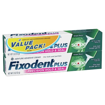 denture brush target