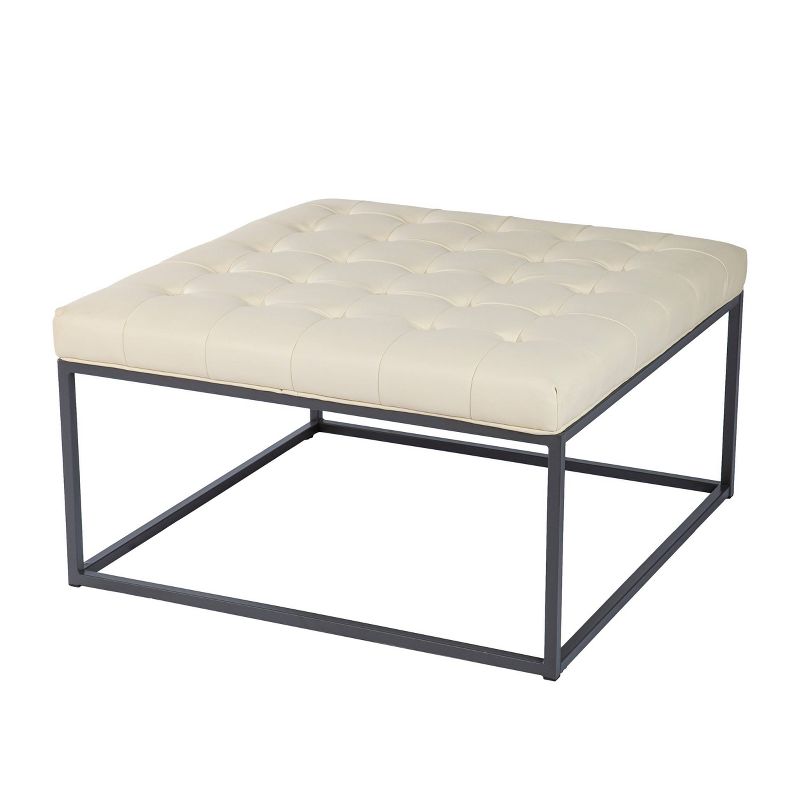Perscon Upholstered Cocktail Ottoman - Aiden Lane, 1 of 11