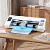 VEVOR Cutting Machine, Automatic Edge Detection Vinyl Cutter Machine with Design Software and Materials, Compatible with Multiple File Formats,White - 2 of 4