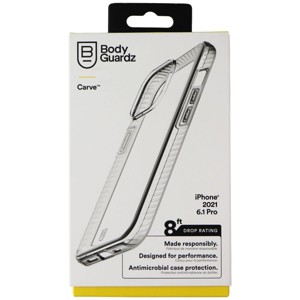 BodyGuardz Carve Series Rigid Gel Case for iPhone 13 Pro - Clear - 1 of 1