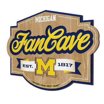 NCAA Michigan Wolverines Fan Cave Sign