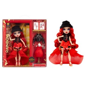 Rainbow High Fantastic Fashion Ruby Anderson 11" Fashion Doll w/ Playset - 1 of 4