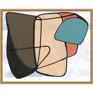 Amanti Art Future Modern II by Vanna Lam Framed Canvas Wall Art - 1 of 4