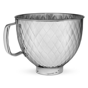 KitchenAid 5qt Tilt Head Quilted Stainless Steel Bowl - 1 of 4