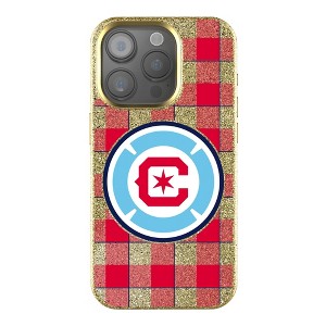 Keyscaper MLS Eastern Conference Teams Plaid Gold Bling Cell Phone Case for Apple iPhone - 1 of 4