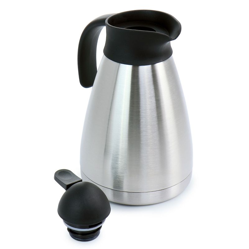 Mr. Coffee Olympia 1 Quart Insulated Stainless Steel Thermal Coffee Pot, 2 of 8
