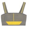 Spruce Fashion Seamless Biona Color-Blocked High Stretch Performance Moisture-Wicking Sports Bra - 3 of 4