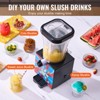 VEVOR Slushy Machine for Home, 34oz Tank Home-use Margarita Machine, Smoothie Frozen Drink Maker with Food-grade Materials, Black - 4 of 4