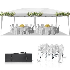Karl Home | 20 Ft. W x 10 FT. D White Steel Pop-Up Canopy - 1 of 1