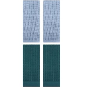 REGALWOVEN 4 Pcs Cotton Soft Absorbent Comfortable Waffle Design Hand Towel - 1 of 4