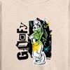 Women's - Disney - Goofy Punk Lightweight French Terry Wide Neck Long Sleeve Shirt - 2 of 4