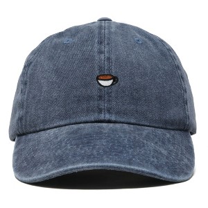 Dalix Lil Coffee Embroidered Cotton Cap Summer Food Outdoor Dad Hat Womens - 1 of 4