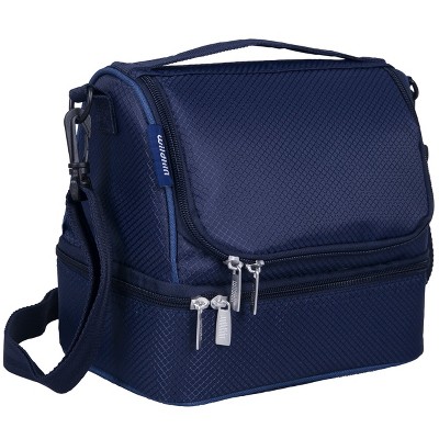 Wildkin Rip-Stop Blue Two Compartment Lunch Bag