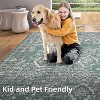 Hallway Runner Rug Machine Washable Vintage Distressed Rug Indoor Carpet - 4 of 4