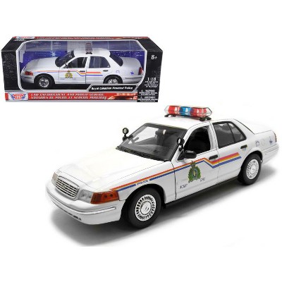 2001 Ford Crown Victoria Royal Canadian Mounted Police Car 1/18 Diecast Car Model by Motormax