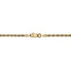 Black Bow Jewelry 2.25mm, 14k Yellow Gold, D/C Quadruple Rope Chain Necklace - 4 of 4