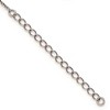 Black Bow Jewelry Black & White Diamond Tiny Triple Teardrop Necklace in Sterling Silver - 3 of 4