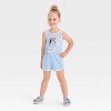 Toddler Girls' Bluey Romper - Blue - 4 of 4