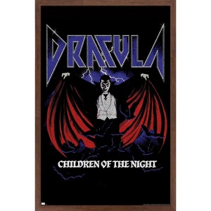Trends International Dracula - Children Of The Night Framed Wall Poster Prints - 1 of 4