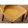PAGED Classic Velvet Dining Chairs Set of 2 Tufted Upholstered Living Room Chairs with Wood Legs, Nailhead Trim for Living Room - 4 of 4
