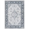 Fulvari Area Rug Vintage Rug Washable Indoor Medallion Rugs Low Pile Distressed Floor Carpet Retro Accent Rug for Living Room - 3 of 4