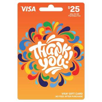 Visa Thank You Gift Card - $25 + $4 Fee