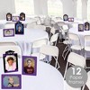 Big Dot of Happiness Purple Graduation Party Centerpieces - 4x6 Picture Display - Paper Photo Frames - Set of 12 - 2 of 4
