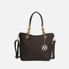 MKF Collection Rylee Vegan Leather Women’s Handbag Tote Bag by Mia K - 2 of 4
