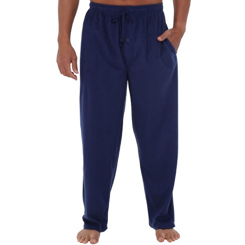 Men's soft best sale fleece lounge pants