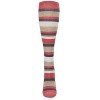 Memoi Gender Neutral Multi Striped Cotton Blend 15-20mmHg Graduated Compression Socks - 2 of 4