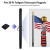 Yescom 61" Flag Pole Carrying Bag Storage for 20 Ft Tailgate Telescopic Flagpole Black - 3 of 4